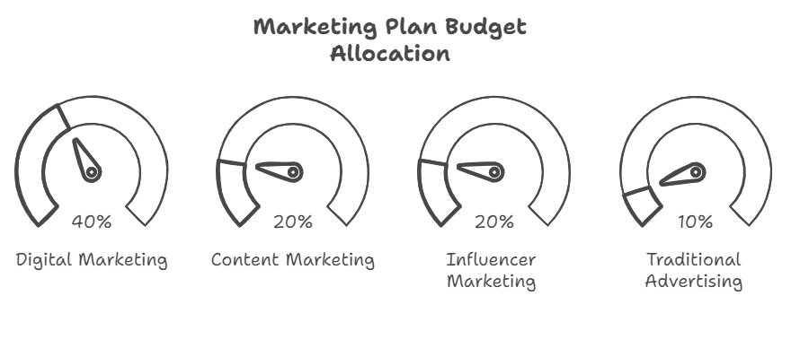 Marketing Plan Layout - Budget and Resources