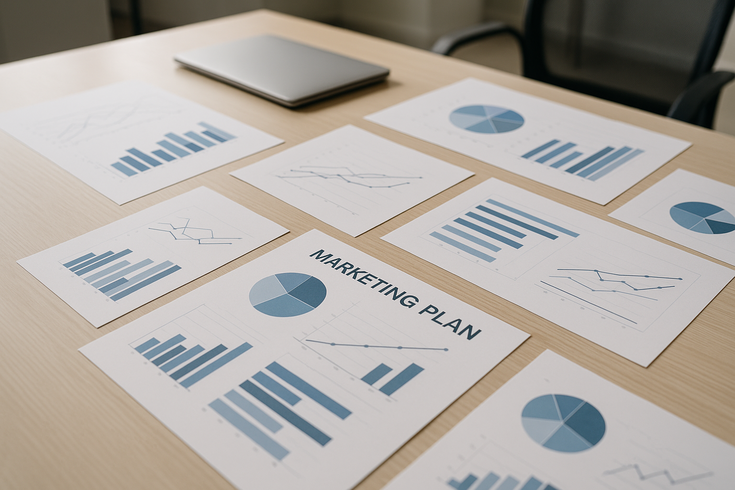 Full marketing plan example PDF template overview