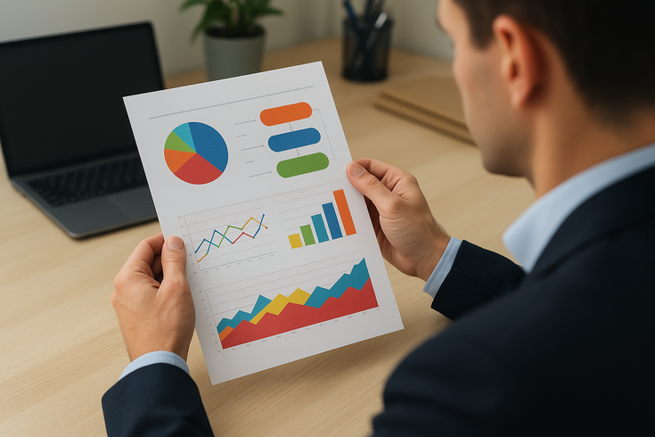 plantilla de plan de marketing de una página