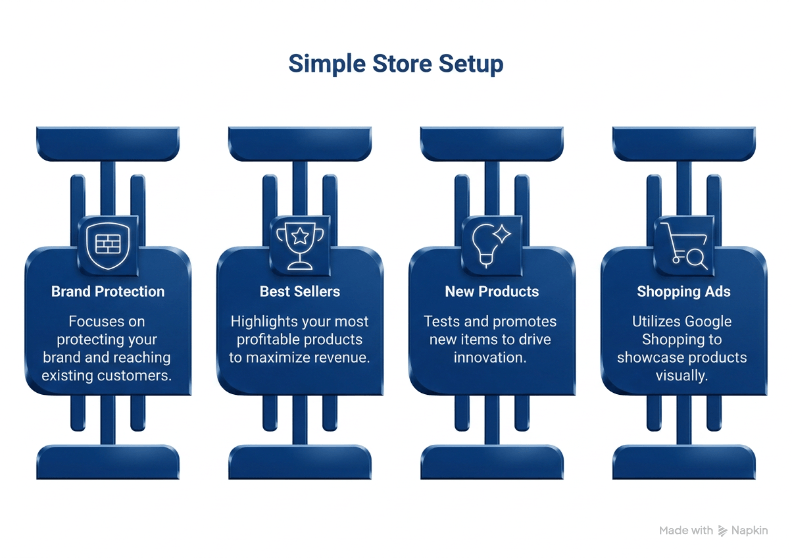 google ads campaign structure examples