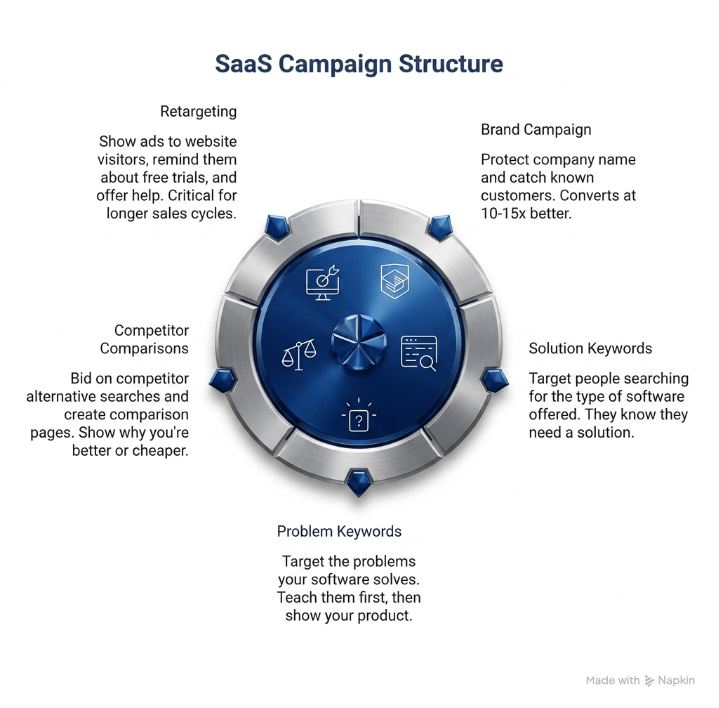 google ads campaign structure examples