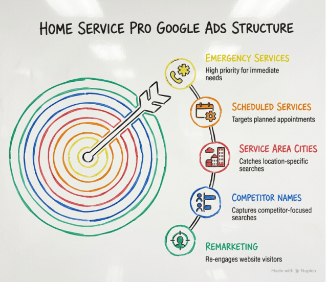 google ads structure examples
