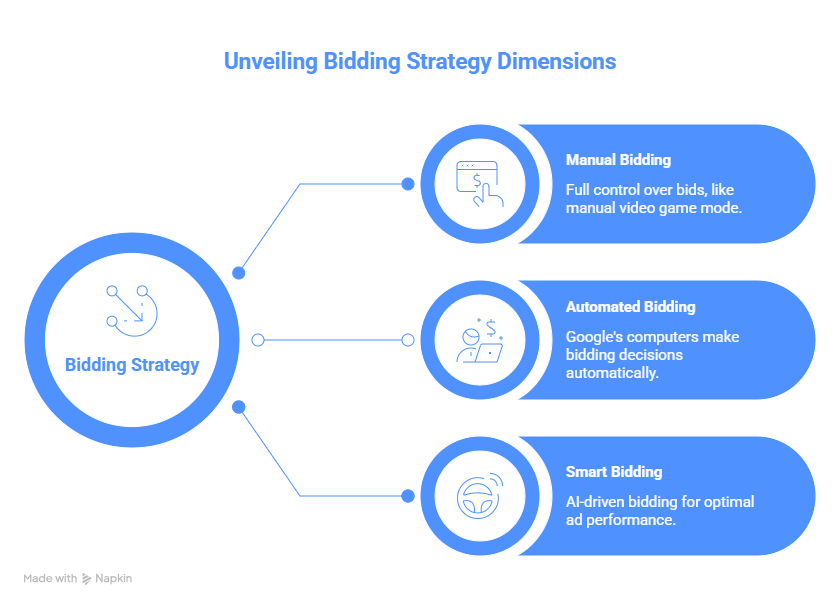 types of bidding strategies in google ads