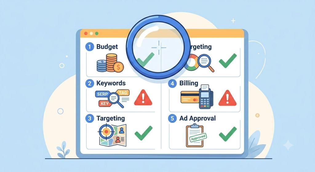 Google Ads Are Not Getting Impressions