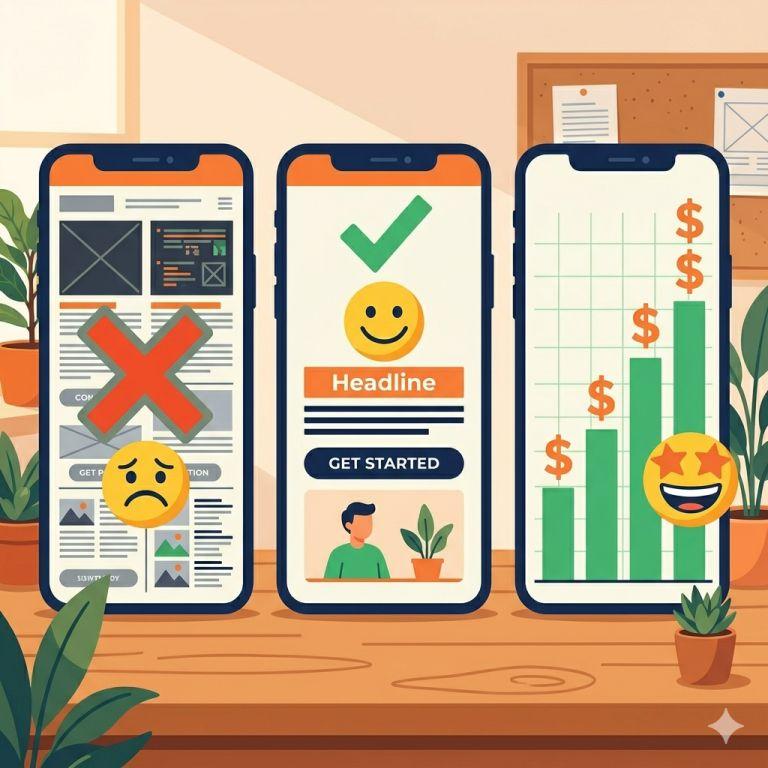 google ads landing page