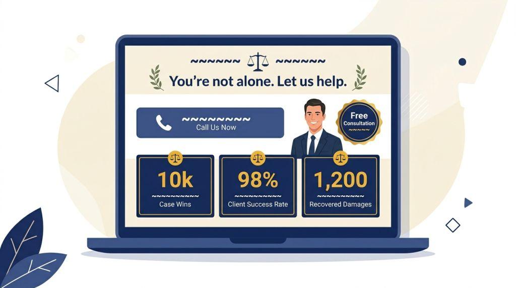 google ads landing page examples