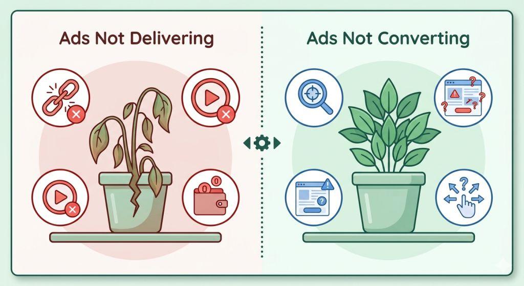 google ads not working