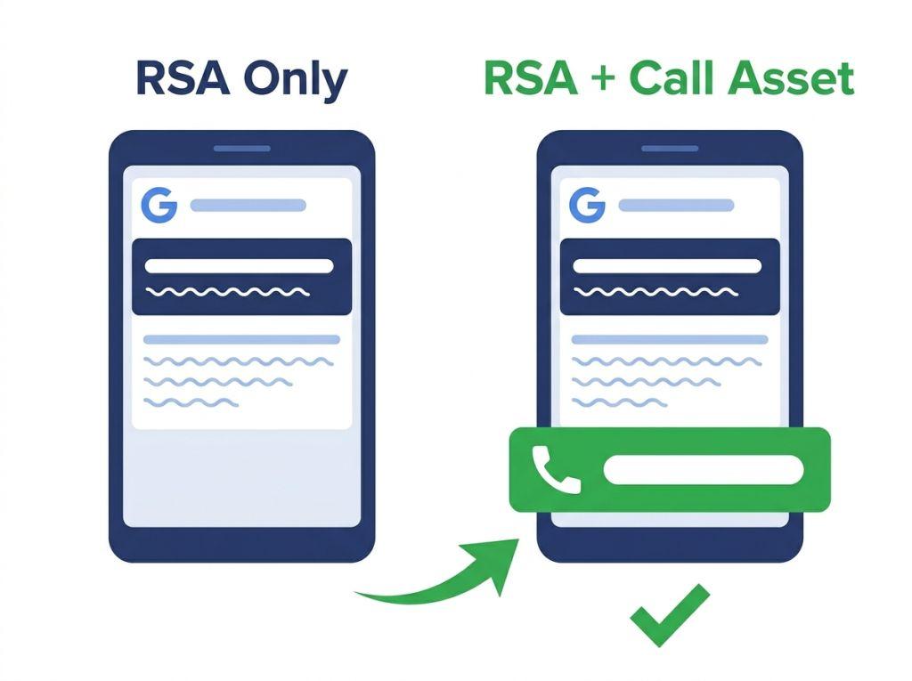 Responsive Search Ads With Call Assets